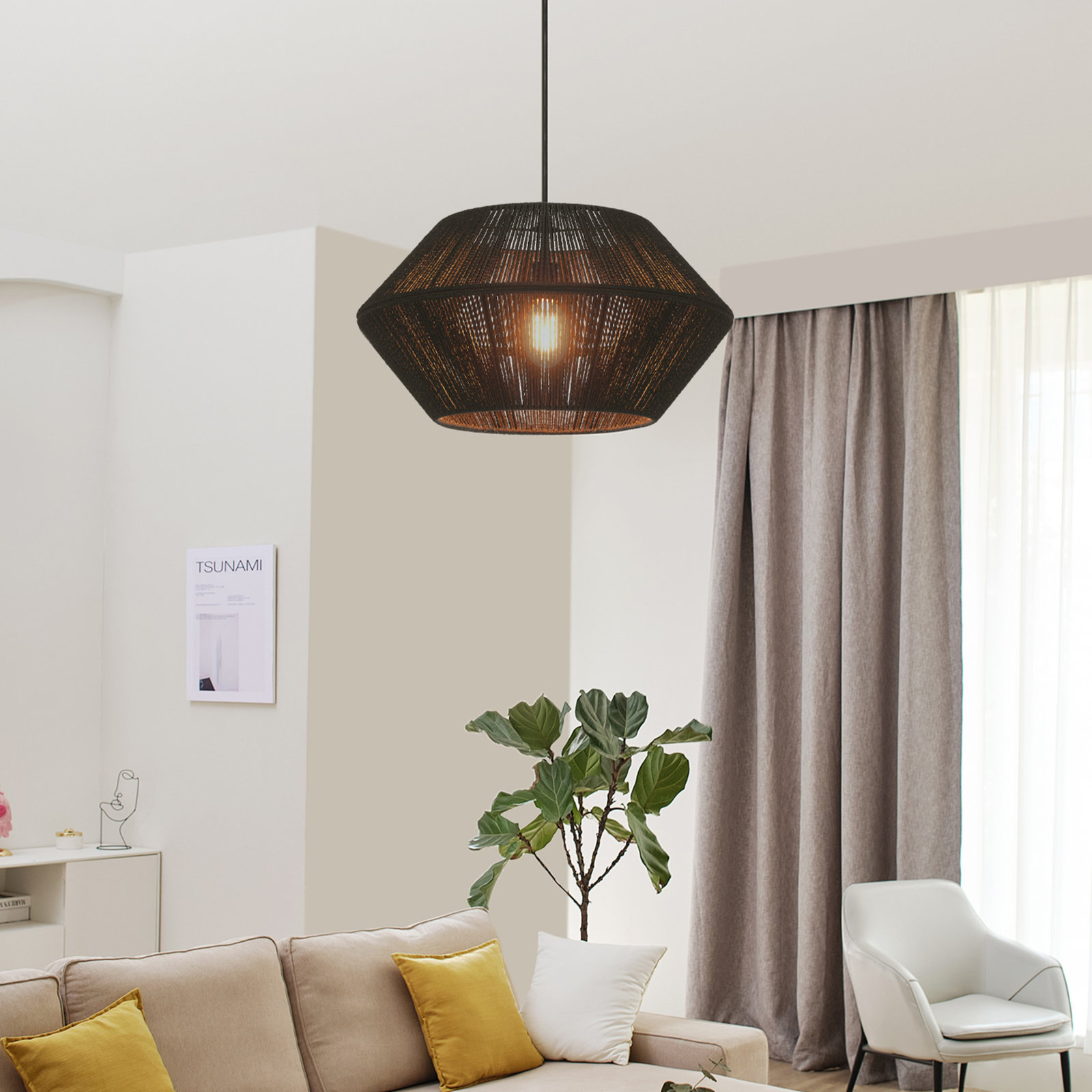 Damareon Single Light Dimmable Pendant