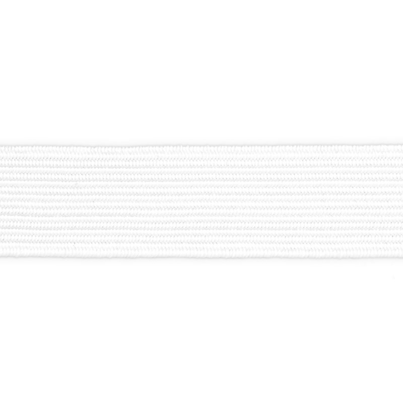 Élastique tressé 1/2 po Dritz, 45 verges, Blanc