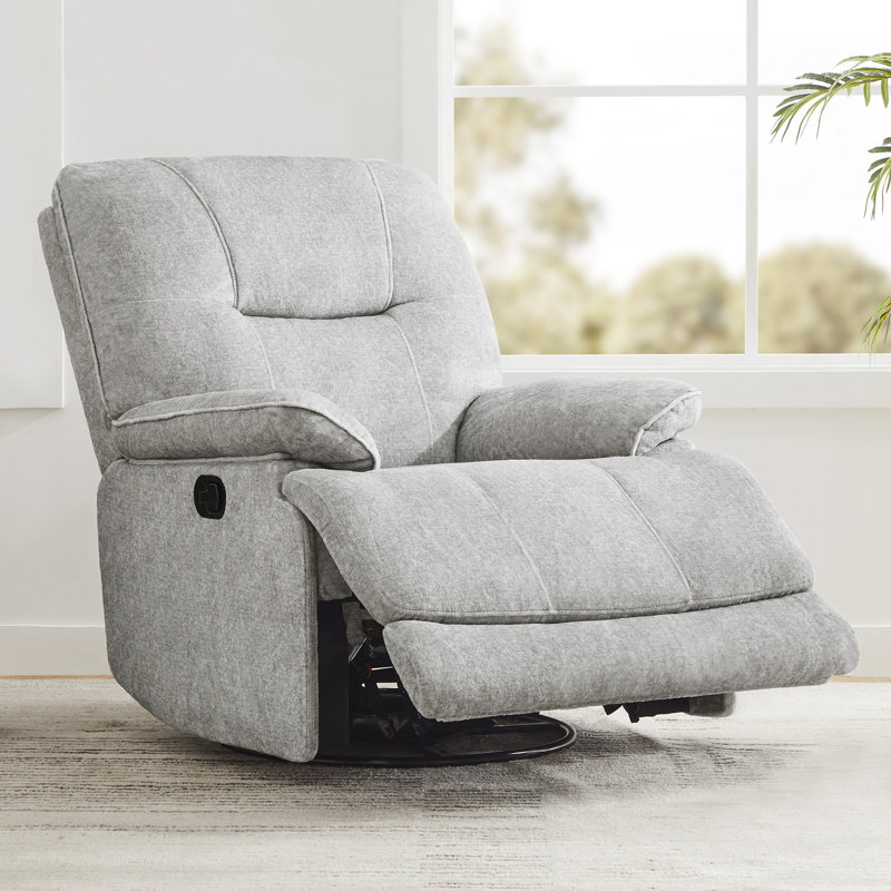 Wade Logan® Belzora Manual Glider Upholstered Recliner & Reviews | Wayfair