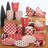 Peppermint Candy Set of 6 All Purpose Bowl 6.25in  asst