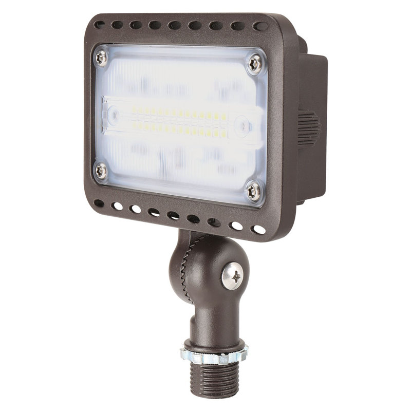 Kahlel Dark Bronze Metal Flood Light