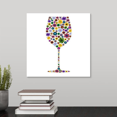 " Wine Glass Party II " by Joe Aiello Painting Print