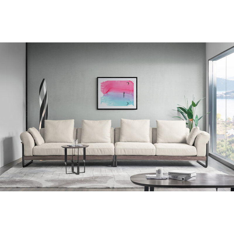 Splendid Tempests Two Print, Black Framed Canvas, No Mat, 45" H x 60" W