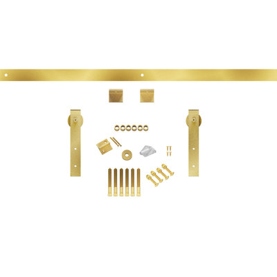 Ensemble de quincaillerie pour porte de grange standard Premium