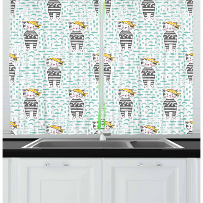 Tailored Kitchen Curtain