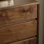 Modern Simple Black Walnut Wood Sideboard