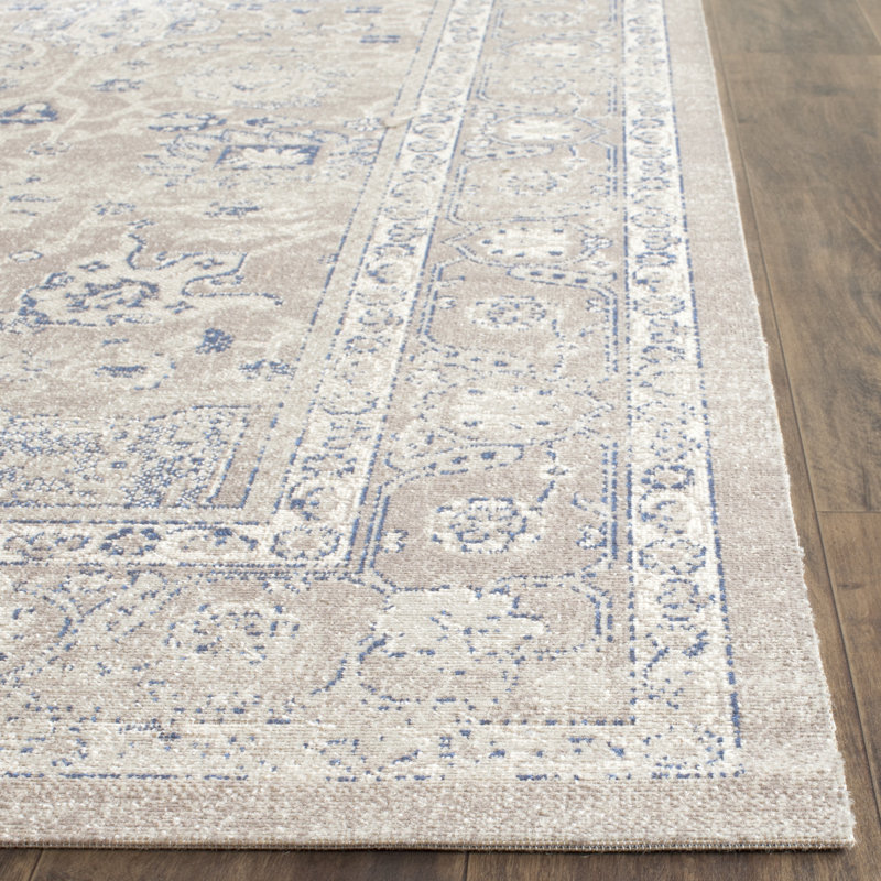 Borgen Oriental Cotton Hand Woven Area Rug, Rectangle 91 x 152 cm