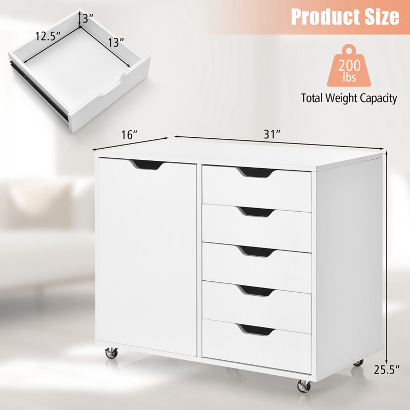 Commode 5 tiroirs Bundrick