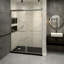 Porte de douche moderne anti-déflagrante