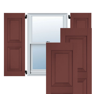 Exterior Raised Panel Shutters