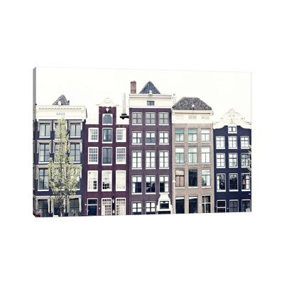 Amsterdam by Caroline Mint - Wrapped Canvas Print