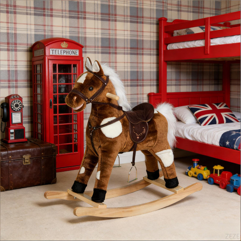 Rocking Horse,Kids Plush Rocking Horse