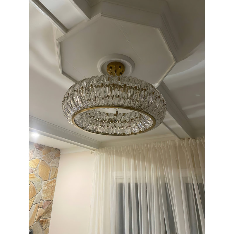Gibe 8 - Light Dimmable Globe Chandelier