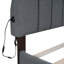 Lit plateforme tapissier Teddy-1620882342