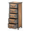 Commode décorative 5 tiroirs Jimia