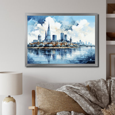 «Vietnam Ho Chi Minh City Skyline I», reproduction sur toile