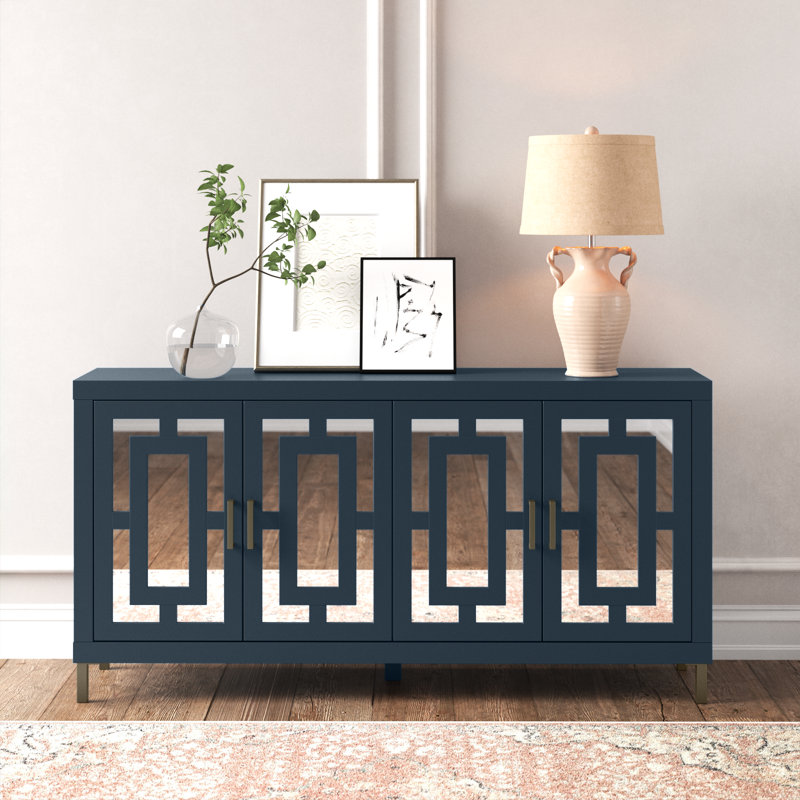 Joyal 63.38 " W Sideboard, Fontana Blue