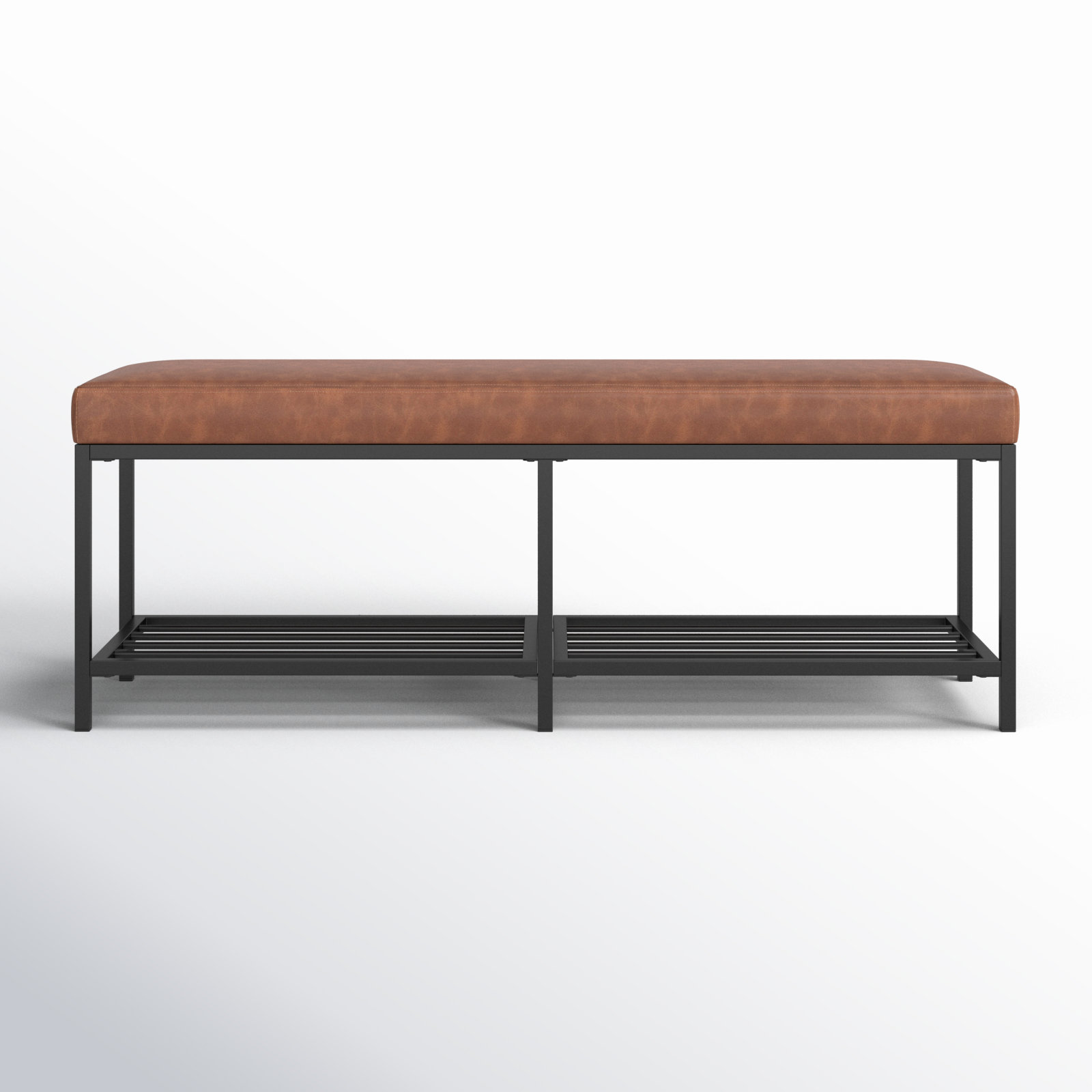 Dyer Storage Bench, Brown