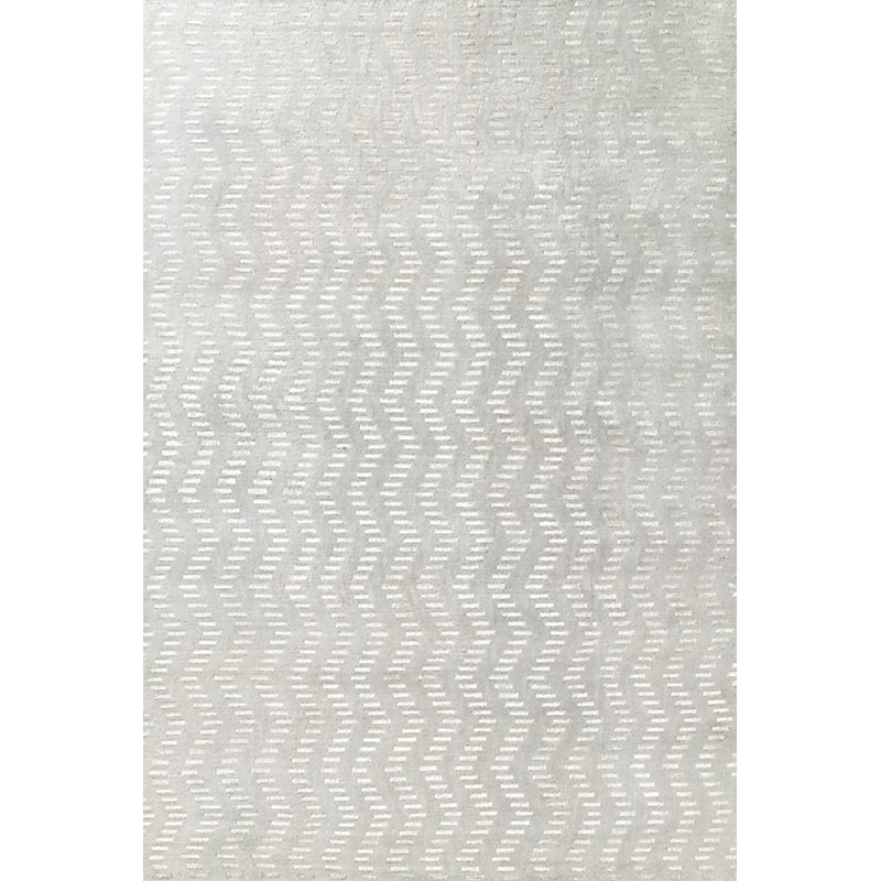 Tapis gris / blanc Alany, Rectangle 5 pi x 8 pi