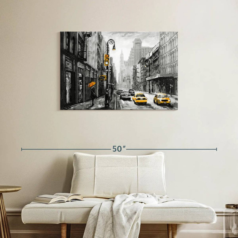 Sirci NYC - jaune pop, H 24 po x l 36 po