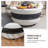 Charcoal Wood Burning Outdoor Magnesium oxide Fire Pit Table With Lid