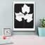 Toile épique «Nature par les feuilles du lac 1 noir» par Piper Rhue, 40 po x 54 po-106172938