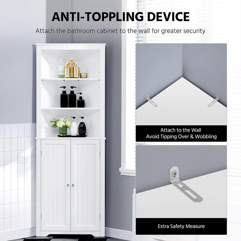 Barjesh Freestanding Bathroom Cabinet