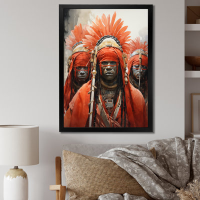" African Tribes Yoruba Masquerade I "