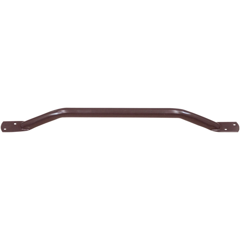 Solo Easigrip Steel Grab Bar White 700mm, Brown, 60cm H x 60cm L