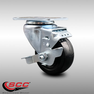 Hard Rubber Caster