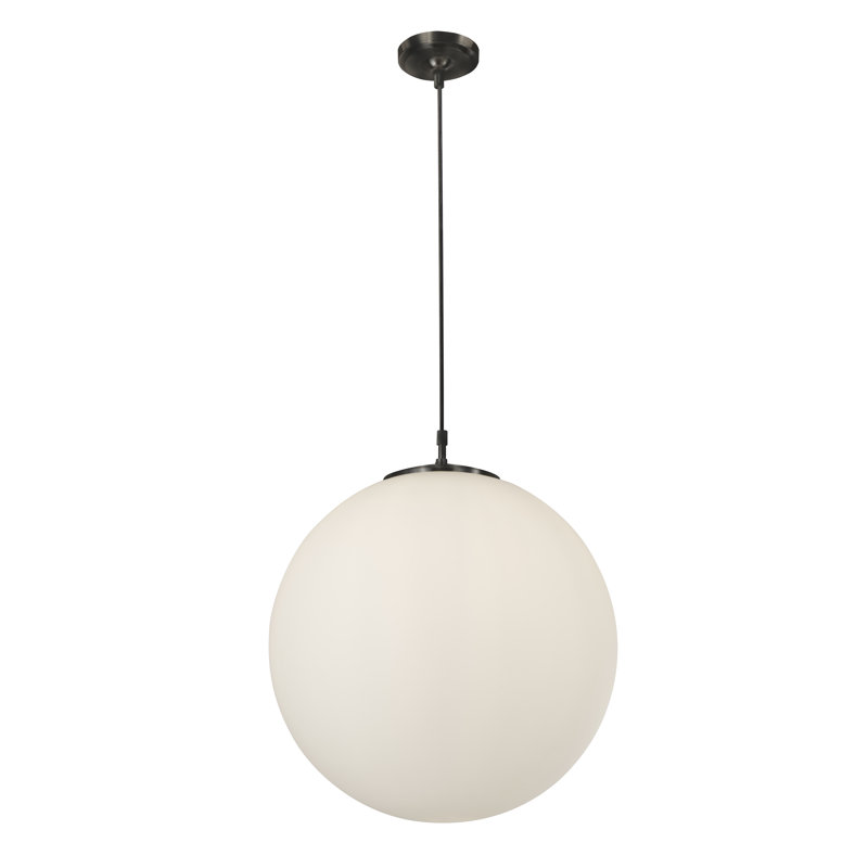 Mccoy 1 - Light White Sphere Pendant