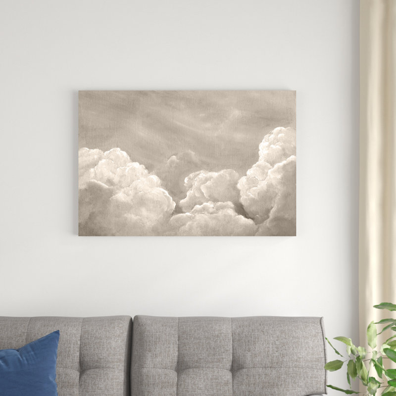 Painted Clouds II, H 24 po x l 36 po x P 1,25 po