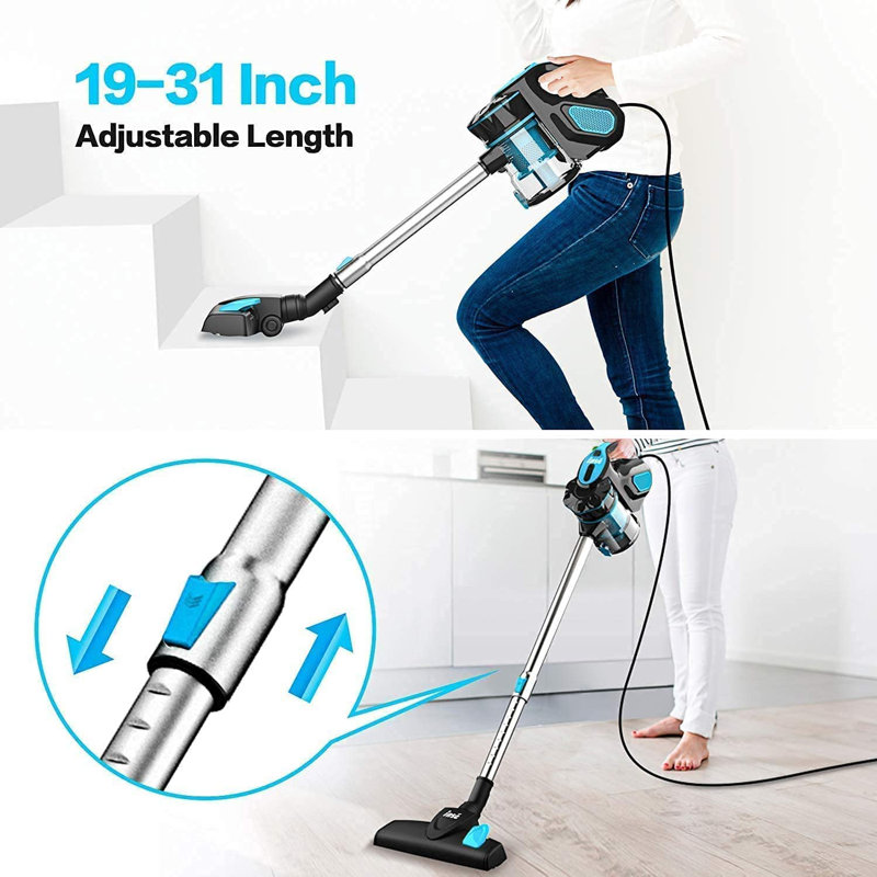 Balai aspirateur Inse, Bleu