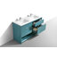 Ensemble de meuble-lavabo double 60 po-84921296