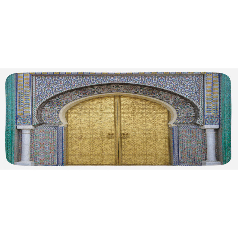 Tapis de cuisine marocain, Gris pale