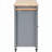 Versatile Kitchen Island Cart with Multiple Storage Options and Mobility-649912896