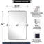 Miroir de salle de bain mural moderne inclinable | Cadre pivotant en acier inoxydable-1496343119-1498669463