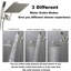 Combinaison luxueuse de pomme de douche double-112511811
