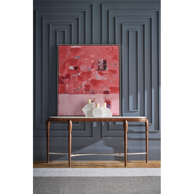 Origins 70'' W Marble Console Table