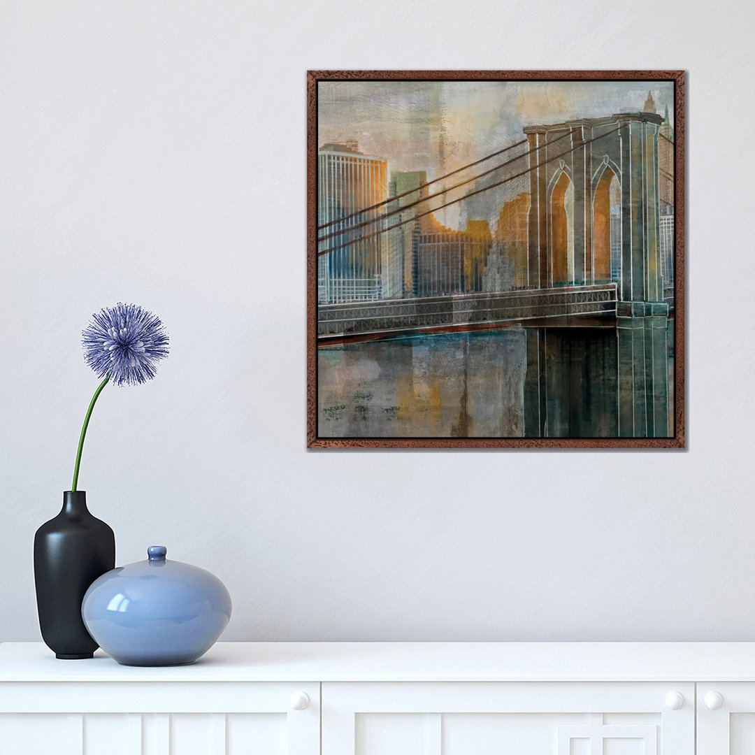 Brooklyn Bridge by Nan - Painting on Canvas