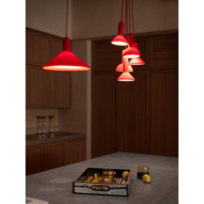 Torch Light, Cone, 110/120V, Yellow