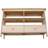 Solid Parawood TV Stand With Customizable Finish, Easy Assembly, And Ample Storage Space