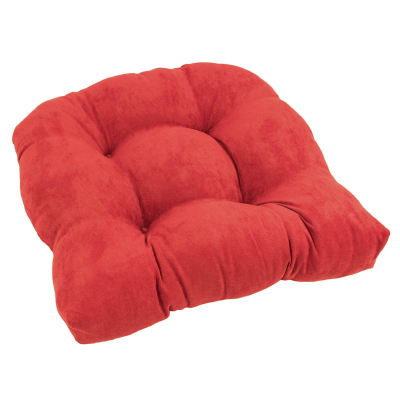 Outdoor 5'' Seat Cushion, Cardinal Red