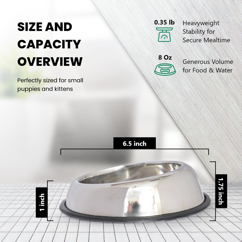 Pet Bowl, 8 oz./ 1 cup