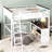 Queen Loft Bed With Built-In Desk And Charging Station