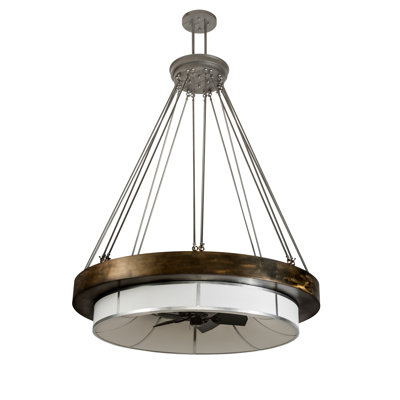 Cilindro 8 - Light Glass Chandelier