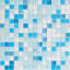 Mingles 0.8" x 0.8" Glass Mosaic Grid Wall & Floor Tile
