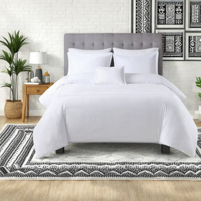 Luxury Cotton Sateen Bedding Sets, Embroidered, Hotel Style