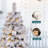 Pre-Lit Snow Flocked Christmas Tree-510852313
