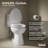Cymbal Readylatch Quiet-Close Elongated Toilet Seat-98958559